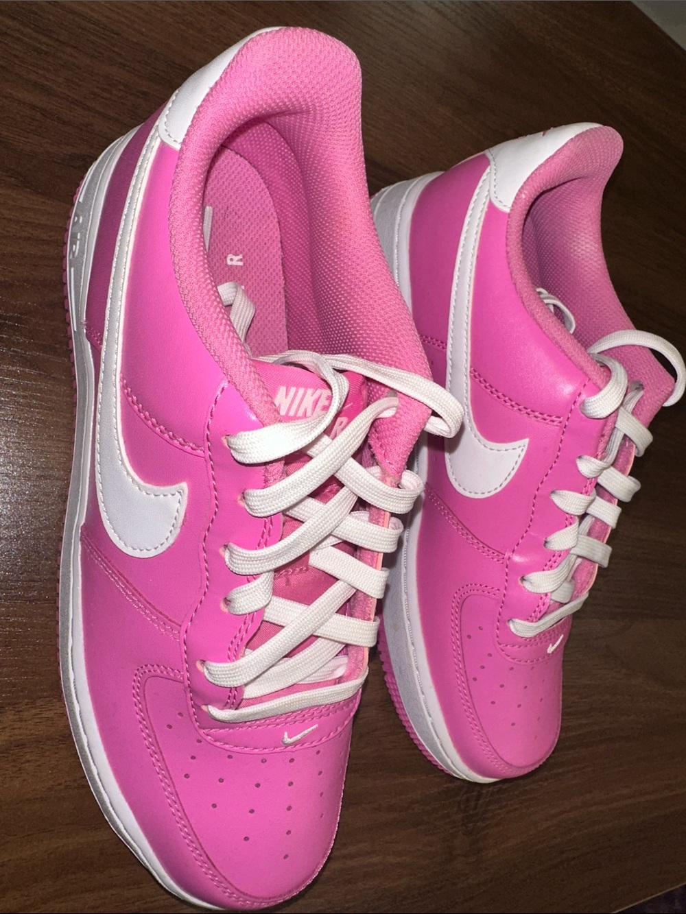 Nike Air Force 1 Low GS Playful Pink/White Size 7Y